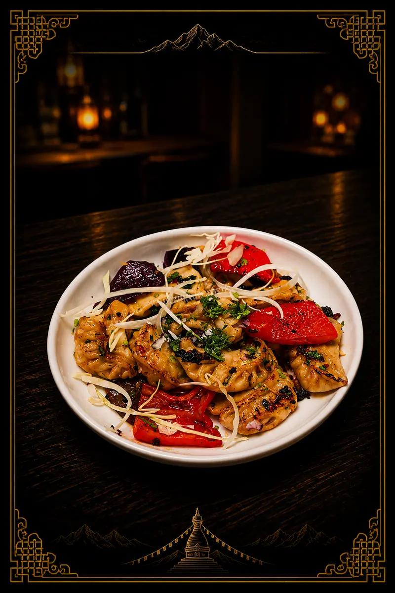Chicken Jhaneko Momo