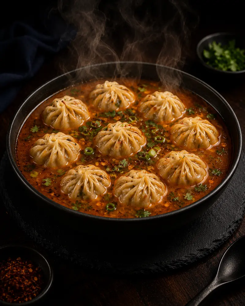 Veg Jhol Momo