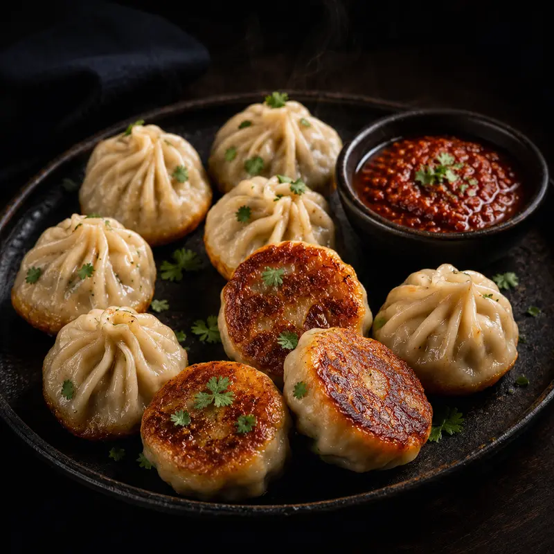 Kothey Chicken Momo