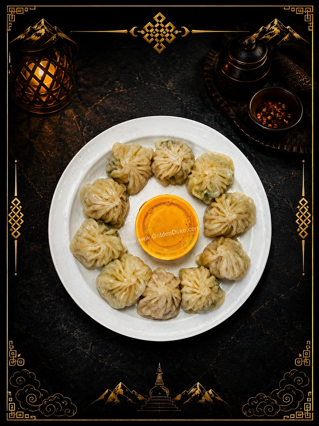 Steamed Pork Momo
